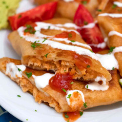 Chicken Chimichangas