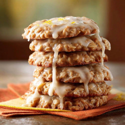 Soft Lemon Oatmeal Sugar Cookies