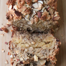 Almond Croissant Banana Bread