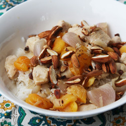Mahmudiye: Chicken With Apricots And Almonds