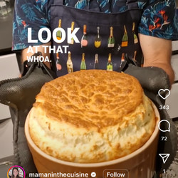 Oma’s Cheese Soufflé