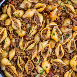 Cheesy Taco Pasta