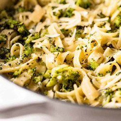 Roasted Broccoli Alfredo