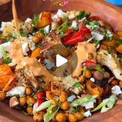 Cauliflower Feta Salad