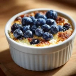 Baked Blueberry Cottage Cheese Bowl