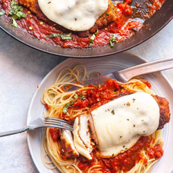 Skillet Chicken Parmesan