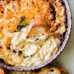Jammy Hot Caramelized Onion Dip With Gruyere