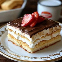 No-Bake Eclair Cake