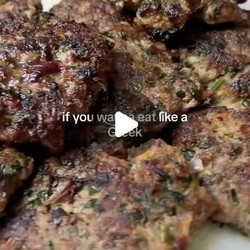Greek-style Beef Patties (biftekia)