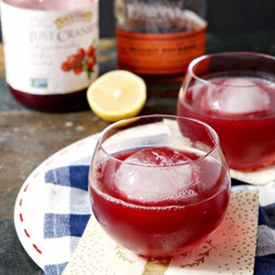 The Blizzard (cranberry Bourbon Cocktail)
