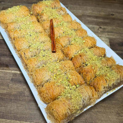 Greek Kataifi Rolls Recipe (with Nuts And Syrup)