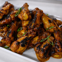 Grilled Chicken Wings With Alabama White Sauce Recipe by Chef Michelle Weaver