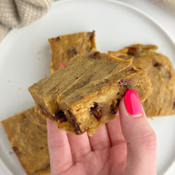 5 Ingredient Peanut Butter Banana Bars