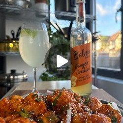 Crispy Cauliflower With A Sticky Ginger Glaze
