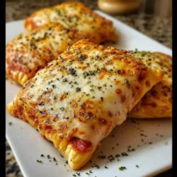 Homemade Easy Cheesy Pizza Pockets