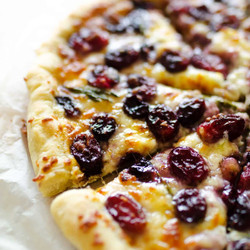 Roasted Grape Pizza (with Ricotta &amp; Rosemary)