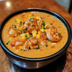 New Orleans Shrimp and Corn Bisque
