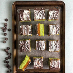 Miso Matcha Millionaire's Shortbread - But First, Boba