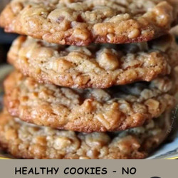 Healthy Cookies - No Sugar! No Flour!