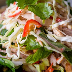 Southeast Asian Chicken Salad With Cashews And Coconut