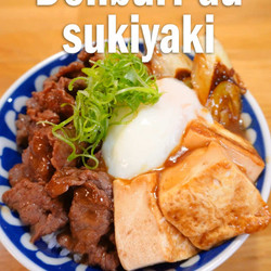 Sukiyaki Donburi