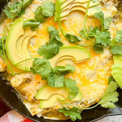 Caroline Chambers 30-minute Al Pastor Enchiladas