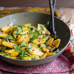 Asian Pineapple Cucumber Salad