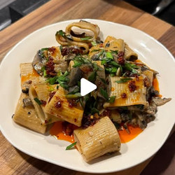 Miso Mushroom Pasta