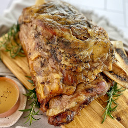 Slow Cooker Lamb Shoulder (with Gravy)