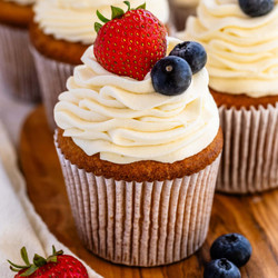 Stabilized Whipped Cream Frosting