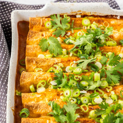 Black Bean Enchiladas - Easy Homemade Recipe