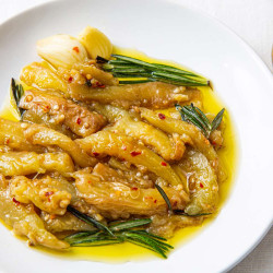 Marinated Eggplant With Garlic