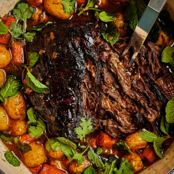 Dark And Stormy–braised Pot Roast
