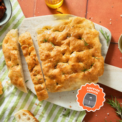 Fluffy Air Fryer Focaccia