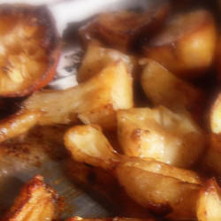 Lemon Roasted Potatoes And Jerusalem Artichokes Nigel Slater Christmas sides