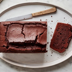 Double Chocolate Loaf Cake