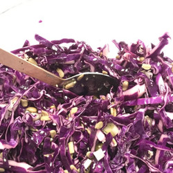 Tangy Marinated Sesame Cabbage Salad