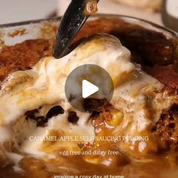 Caramel Apple Self Saucing Pudding