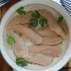 Boiled Chicken Tenders