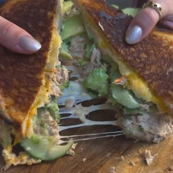 The Hollander: A Japanese Tuna Melt With Avocado Cucumber