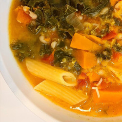 Winter Roasted Squash &amp; Tomato Stew