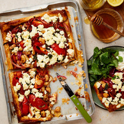 Bean And Feta Puff