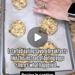 Protein Breakfast Biscuit Sandwiches