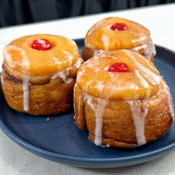 Pineapple Upside Down Cinnamon Rolls