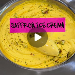 Bastani Sonati (persian Saffron Ice Cream)
