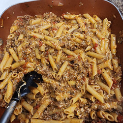 Italian Sausage Penne Casserole