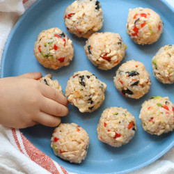 Chicken Rice Balls