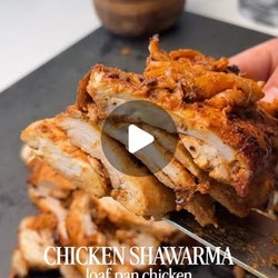 Chicken Shawarma Loaf Pan Chicken