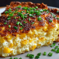 Cheddar Sweet Corn Pie