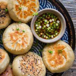 No Yeast Crispy Bottom Veggie Buns